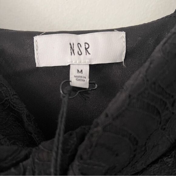 NSR Black Lace Maxi Dress - Picture 4 of 4
